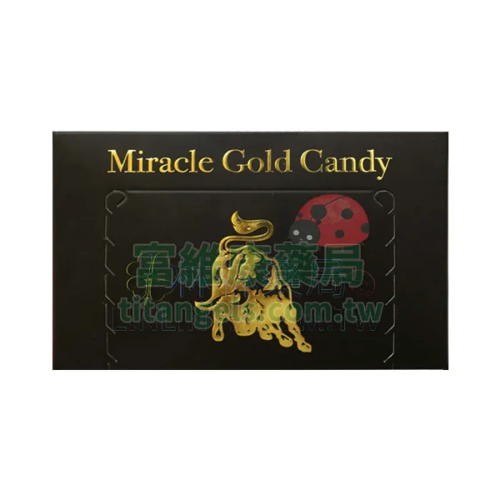 金牛汗馬糖 Miracle Gold Candy 30顆裝｜男士養元補氣首選，重啟精力引擎