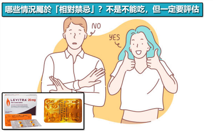 哪些情況屬於「相對禁忌」？不是不能吃，但一定要評估