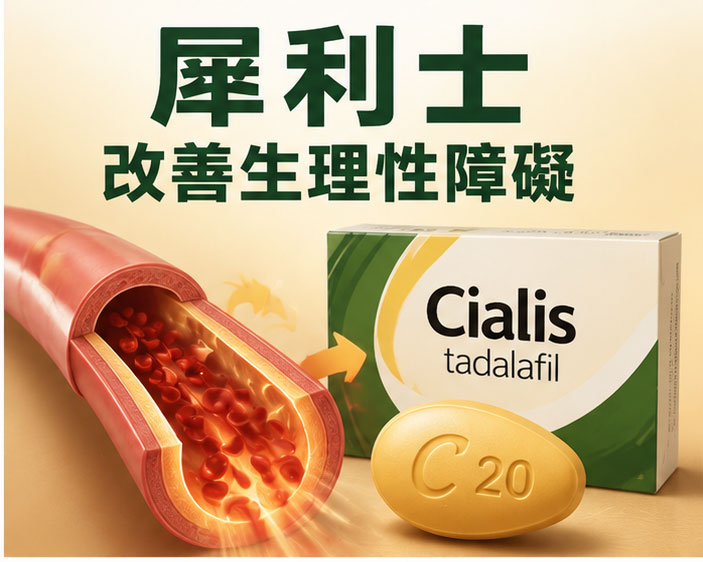 犀利士對生理性障礙的改善成效 犀利士對生理性障礙的改善成效