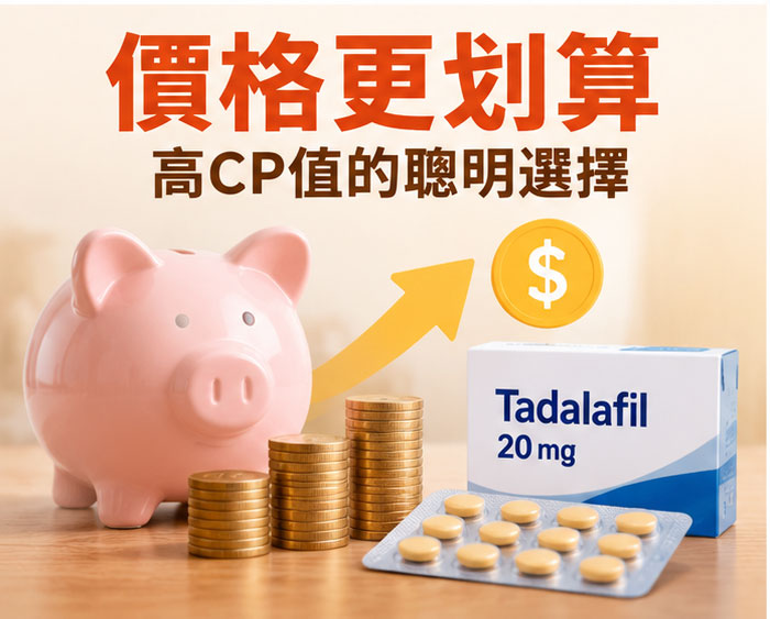 犀利士學名藥比較划算嗎？價格與CP值分析