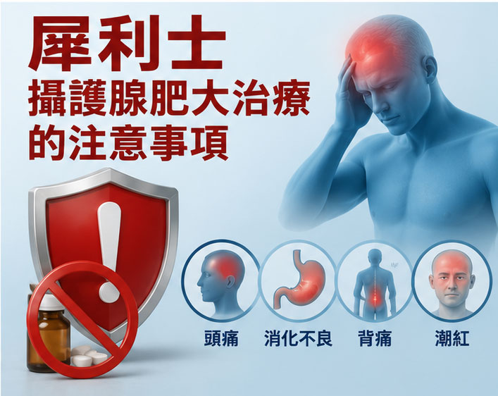 犀利士攝護腺肥大治療的注意事項